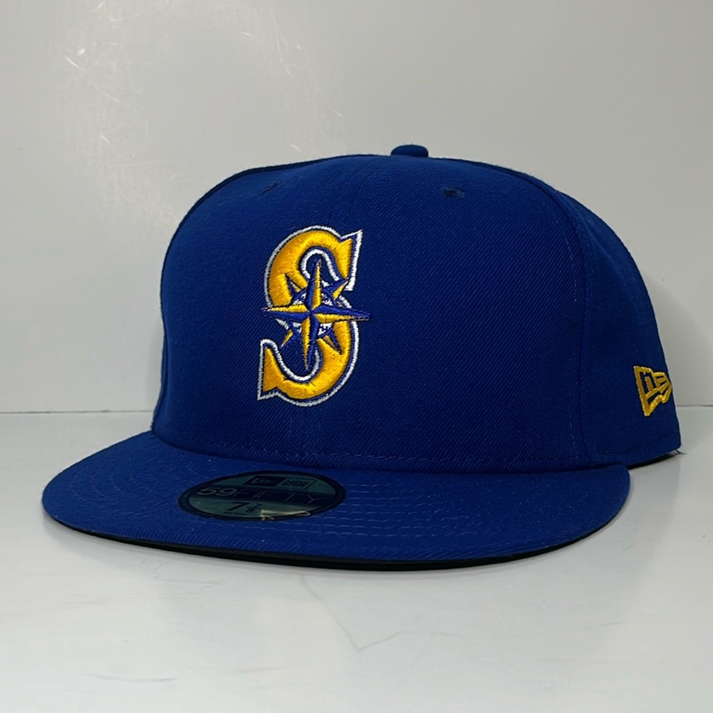 Men's Seattle Mariners New Era Royal Alternate 2 Authentic On Field 59FIFTY